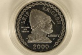 2000-P US PROOF SILVER $1 