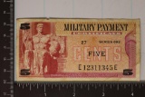 SERIES 692 US MILITARY 5 CENT PAYMENT CERTIFICATE