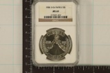 1988-D US SILVER $1 OLYMPICS NGC MS69