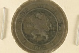 1862 BELGIUM 5 CENTIMES