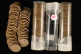 3 SOLID DATE ROLLS OF LINCOLN WHEAT CENTS: 1945,