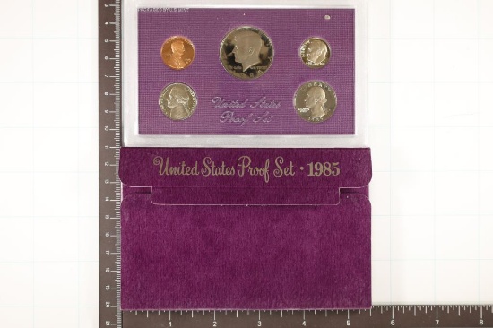 1985 US PROOF SET (WITH BOX)