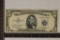 1953-A US $5 SILVER CERT, BLUE SEAL