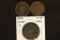 1884, 1886 & 1888 CANADA LARGE CENTS
