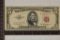 1953-A US $5 RED SEAL NOTE