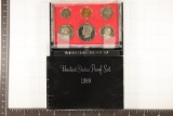 1980 US PROOF SET (WITH BOX) PLASTIC CASE IS TAPED