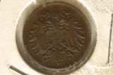 1897 AUSTRIA 1 HELLER VERY FINE