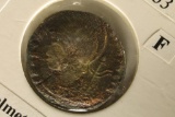 330-333 A.D. ROMAN ANCIENT COIN HELMETED ROMA