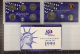 1999 US PROOF SET (WITH BOX)