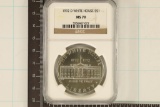 1992-D WHITE HOUSE US SILVER DOLLAR NGC MS70