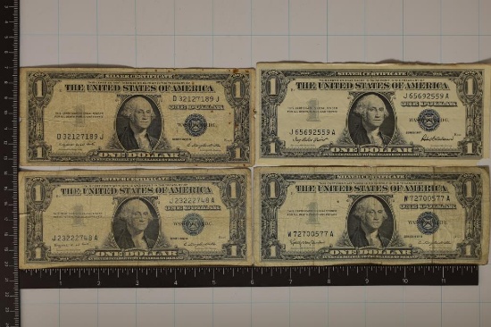 1935-G, 57, 57-A & 57-B $1 SILVER CERTIFICATES