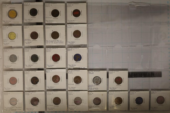 26 IN HOUSE WHEAT CENTS & LINCOLN CENTS: ALL ARE