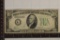 1934-A US $10 FRN GREEN SEAL INK ON OBVERSE