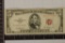 1953 US $5 RED SEAL NOTE