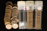 3 SOLID DATE ROLLS OF LINCOLN WHEAT CENTS: