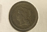 1867 THREE CENT PIECE (NICKEL)