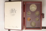 1984 US PRESTIGE PROOF SET OLYMPICS