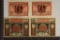 4  GERMAN NOTGELDS CRISP UNC: 2-1920 DETMOLD 50