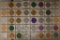 40 ASSORTED ALUMINUM MARDI GRAS TOKENS