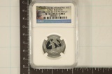 2016-S SILVER F. MOULTRIE QUARTER NGC PF70