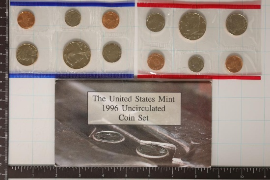 1996 US MINT SET (UNC) P/D (WITH ENVELOPE)