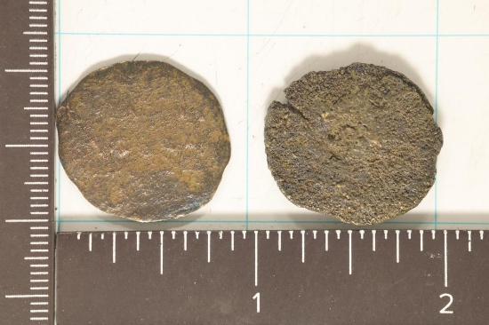 2-330-1453 A.D. BYZANTINE EMPIRE ANCIENT COINS