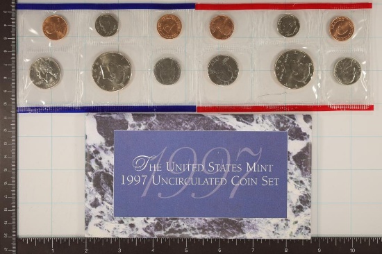 1997 US MINT SET (UNC) P/D (WITH ENVELOPE)