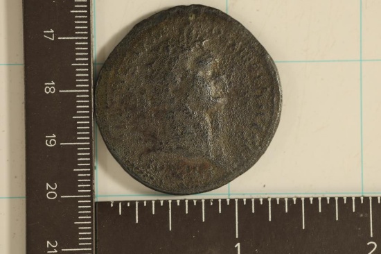 ROMAN ANCIENT COIN HALF DOLLAR IN SIZE