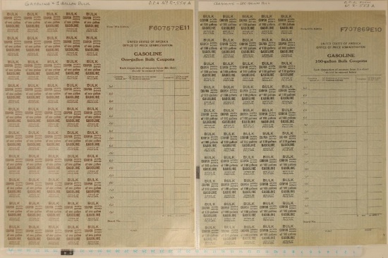 US OFFICE OF PRICE ADMINISTRATION VINTAGE GAS