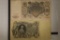2-1910 RUSSIA LARGE SIZE 100 RUBLE BILLS, 1 WITH