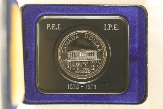 1973 CANADA (PF LIKE) DOLLAR IN BLUE FLIP CASE