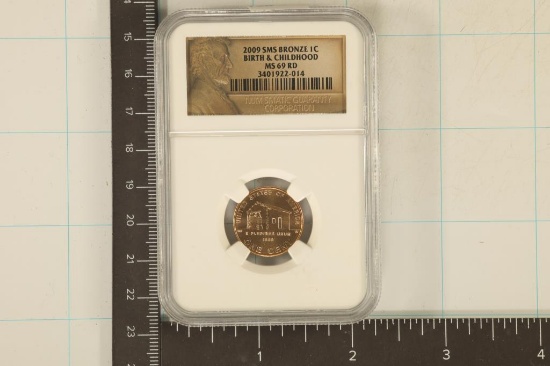 2009-SMS LINCOLN CENT BIRTH & EARLY CHILDHOOD NGC