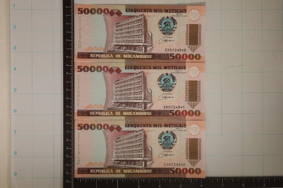 3-1993-MOCAMBIQUE 50,000 METICAIS CRISP UNC