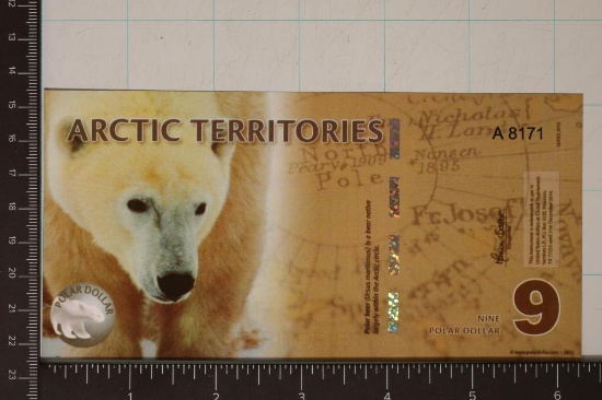 SERIES 2012 ARCTIC TERRITORIES 9 POLAR DOLLARS