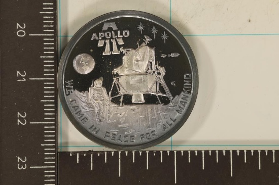 20.6 GRAM .999 SILVER 'WE CAME IN PEACE FOR ALL
