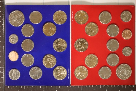 2011 US MINT SET (UNC) P/D IN PLASTIC CARDS