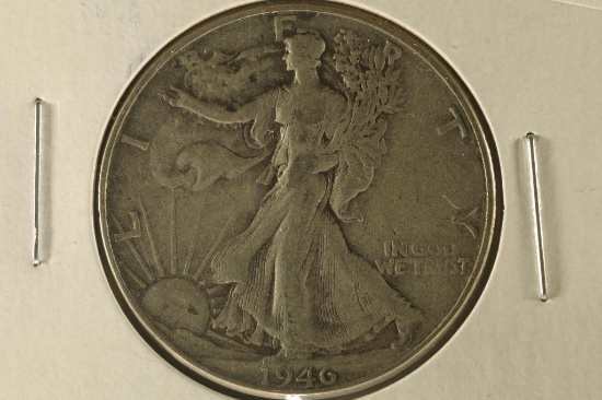 1946 SILVER WALKING LIBERTY HALF DOLLAR