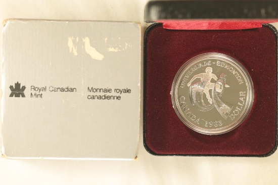 1983 CANADA UNIVERSITY OF EDMONTON SILVER DOLLAR