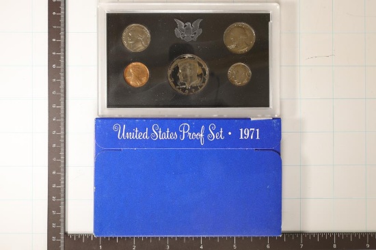 1971 US PROOF SET (WITH BOX)