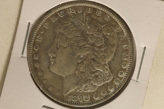 1892 MORGAN SILVER DOLLAR
