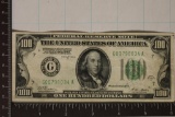 1928-A US $100 REDEEMABLE IN GOLD FRN GREEN SEAL