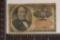 1874 US 25 CENT FRACTIONAL CURRENCY WITH (SMALL)
