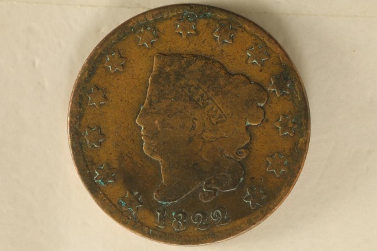 1822 US LARGE CENT