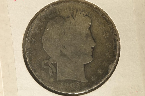 1903-O SILVER BARBER HALF DOLLAR