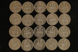 20-1968 CANADA BRILLIANT UNC 50 CENT COINS