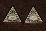 2-2 GRAM .999 FINE SILVER PF PYRAMID SHAPED INGOTS
