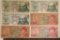 6 MEXICO BILLS: 3-1977 TEN PESO & 1973 TWENTY