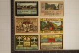 6-1921 & 1922 GERMAN CRISP UNC NOTGELDS: 4-50