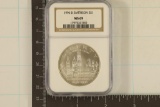 1996-D SMITHSONIAN US SILVER DOLLAR NGC MS69