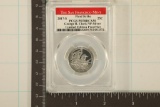 2017-S SILVER GEORGE R. CLARK QUARTER PCGS PR70